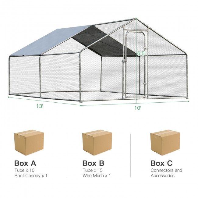 everyday Walk-in Chicken Coop with Weatherproof Cover