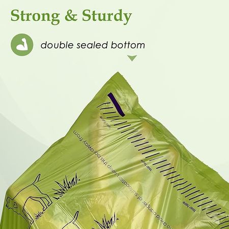 Lavender-Scented Leakproof Poop Bags for Standard Dispensers