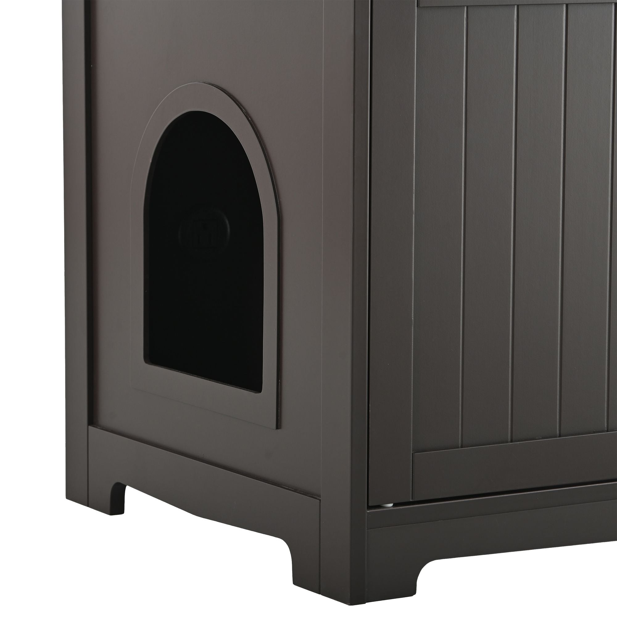Multi-Functional Cat Litter Box Enclosure with Hidden Plug – Furniture That Hides Mess