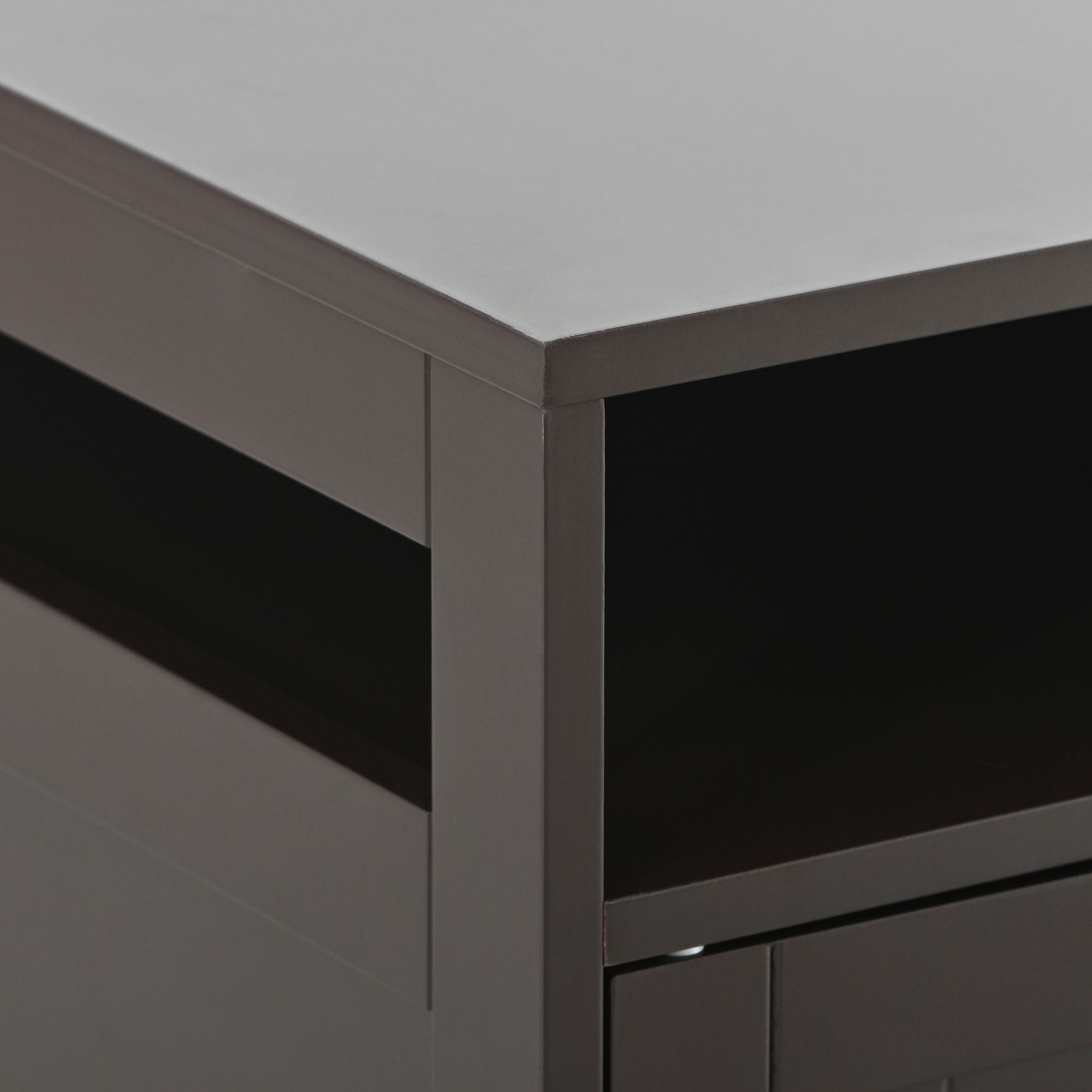 Multifunctional Litter Box Enclosure with Hidden Plug & Storage