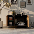 Hide the Mess, Show the Style: Cat Litter Box Enclosure with Hidden Plug & Storage