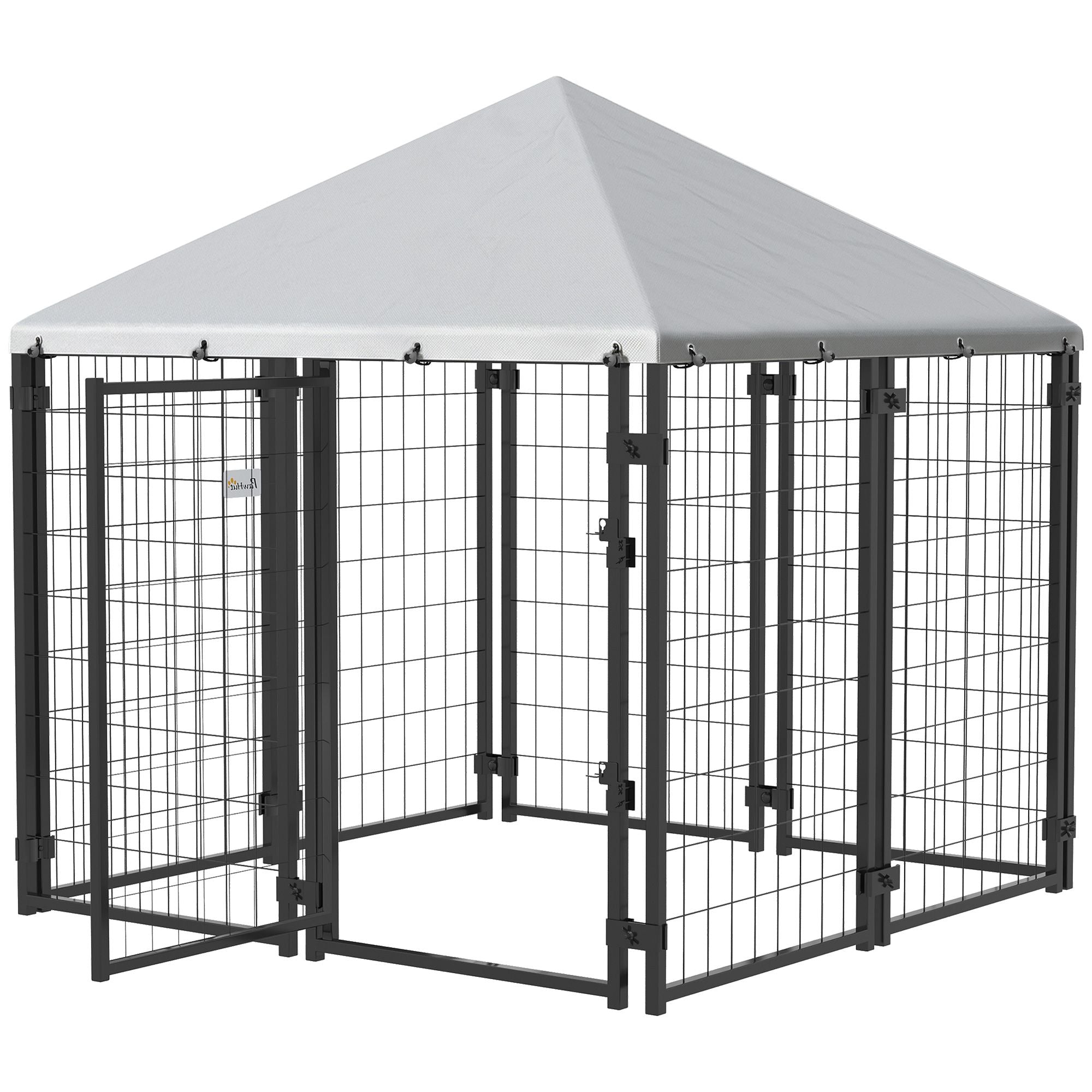 Secure & Shaded Dog Run with Escape-Proof Design