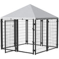 Secure & Shaded Dog Run with Escape-Proof Design