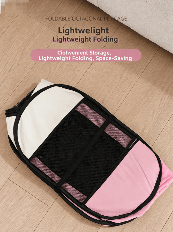 Foldable Octagonal Cat Bed & Whelping Box