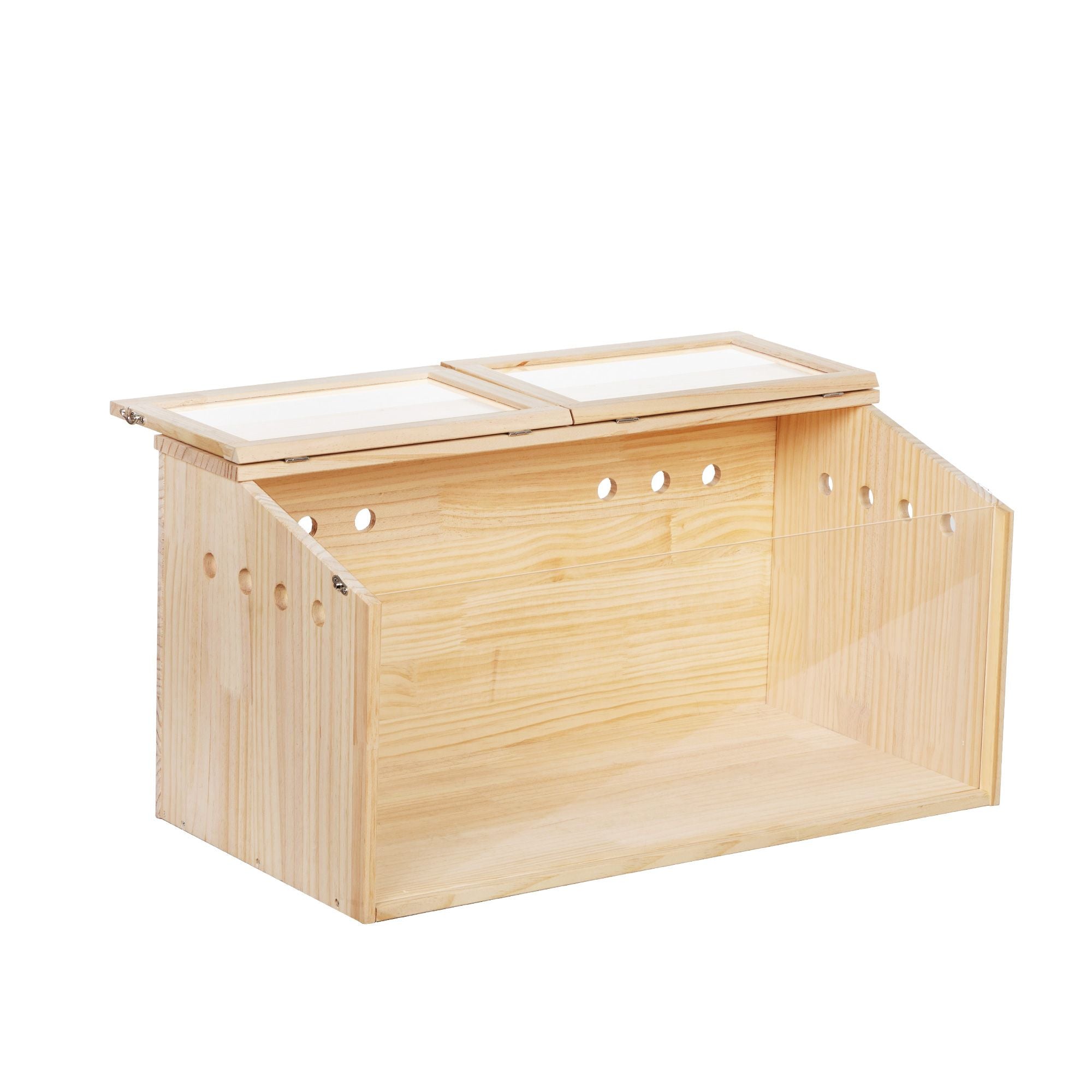 Middle Transparent furniture-style Hamster Cage – Spacious Small Pet Habitat