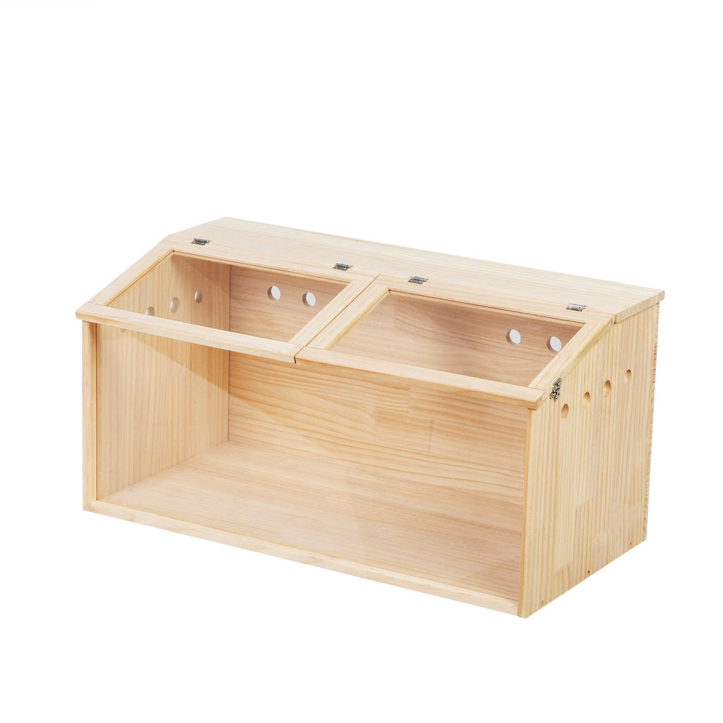 Middle Transparent furniture-style Hamster Cage – Spacious Small Pet Habitat