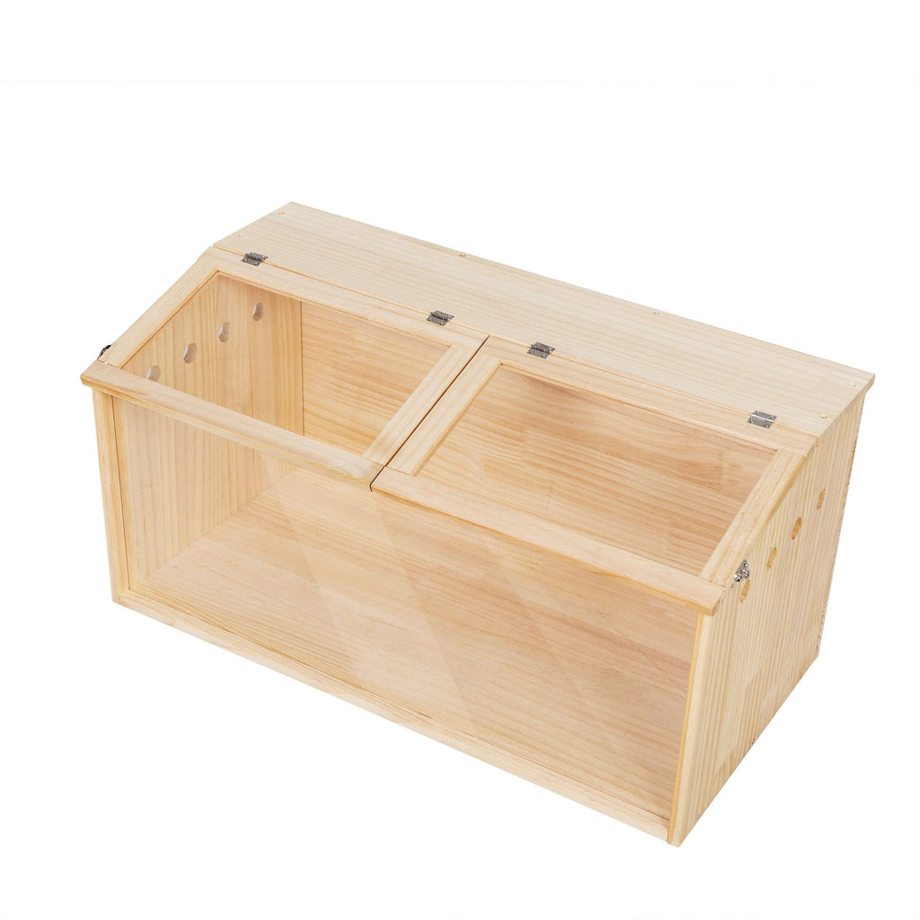 Middle Transparent furniture-style Hamster Cage – Spacious Small Pet Habitat