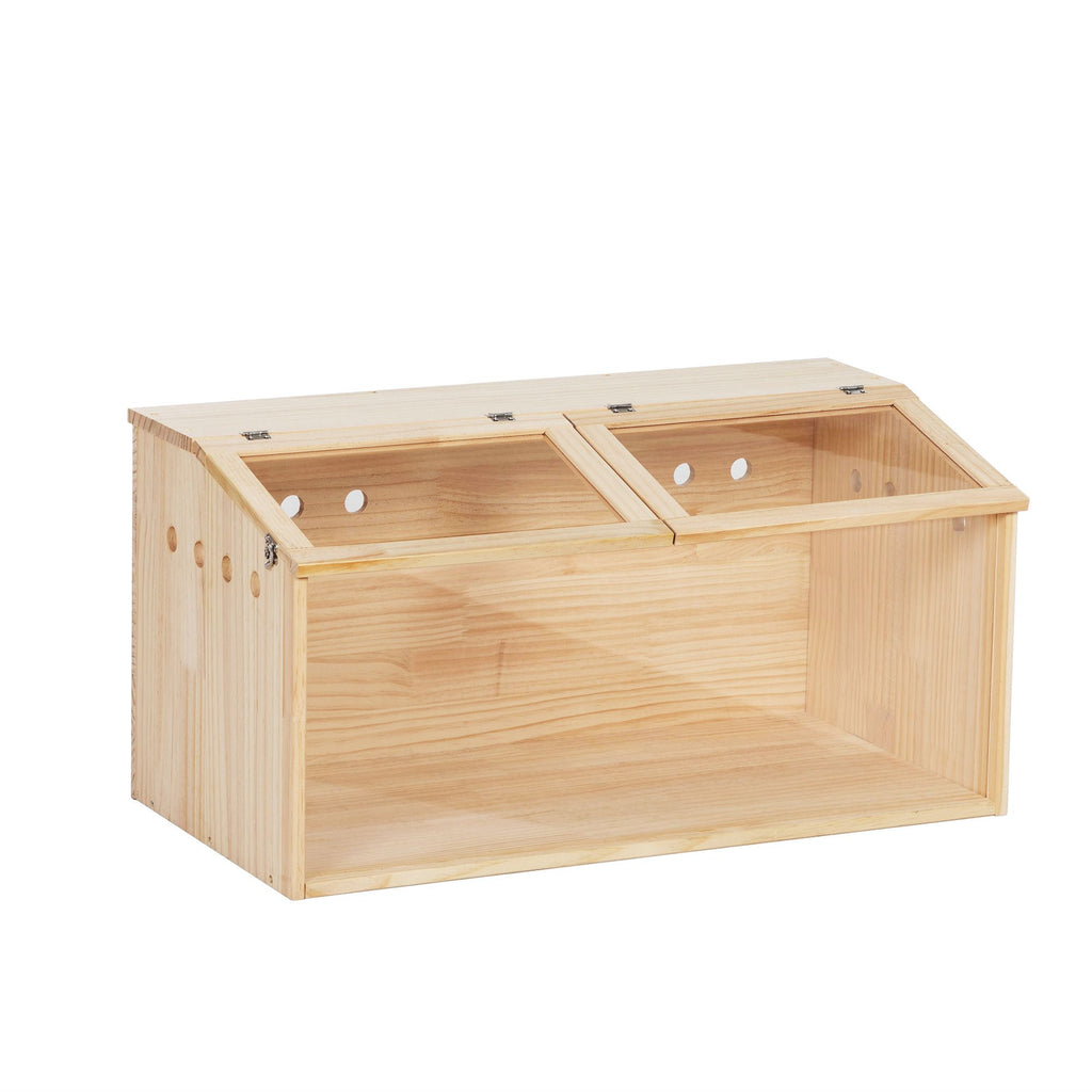 Middle Transparent furniture-style Hamster Cage – Spacious Small Pet Habitat