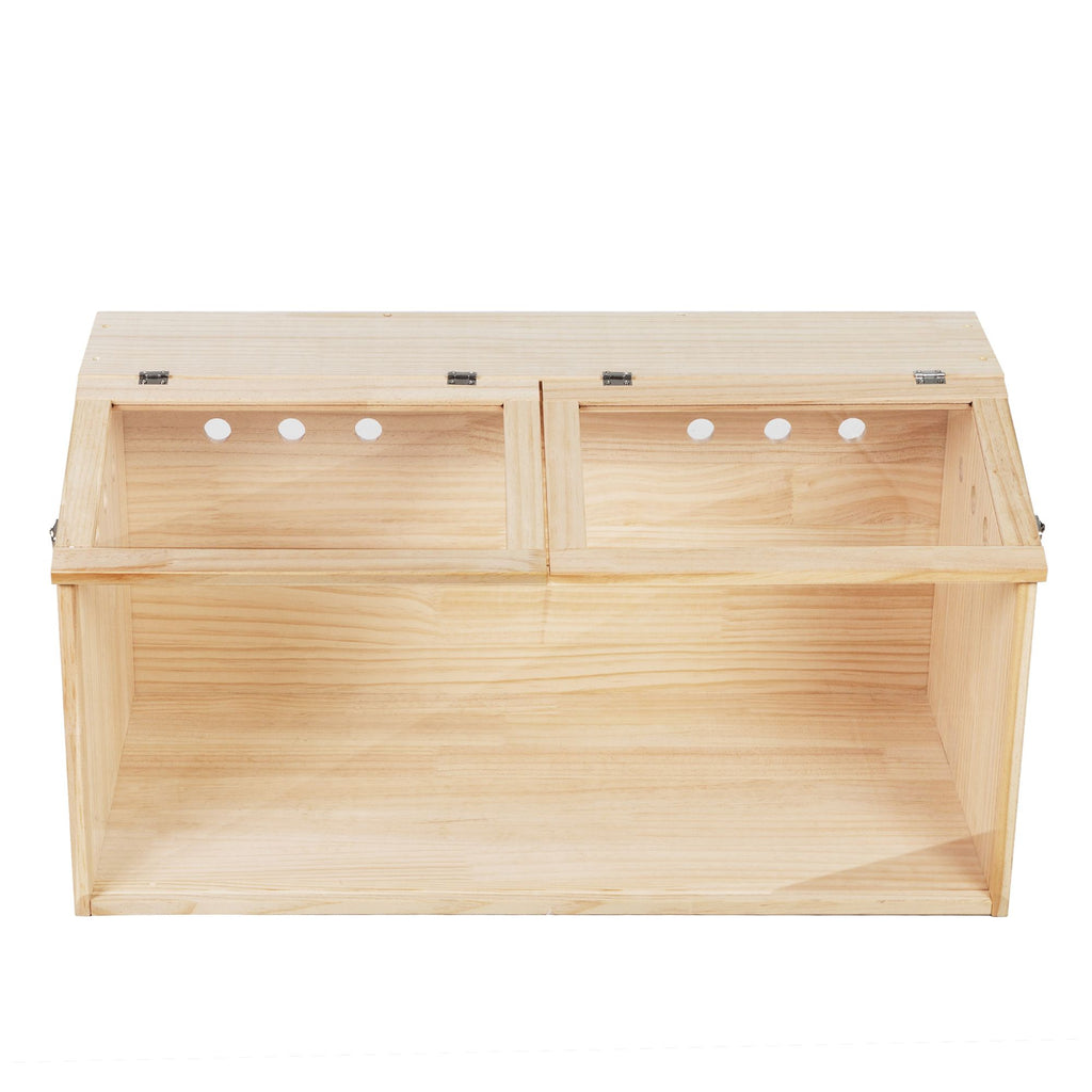 Middle Transparent furniture-style Hamster Cage – Spacious Small Pet Habitat