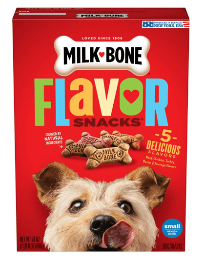 Milk-Bone Flavor Snacks: Crunchy Treats Your Small Dog Will Love