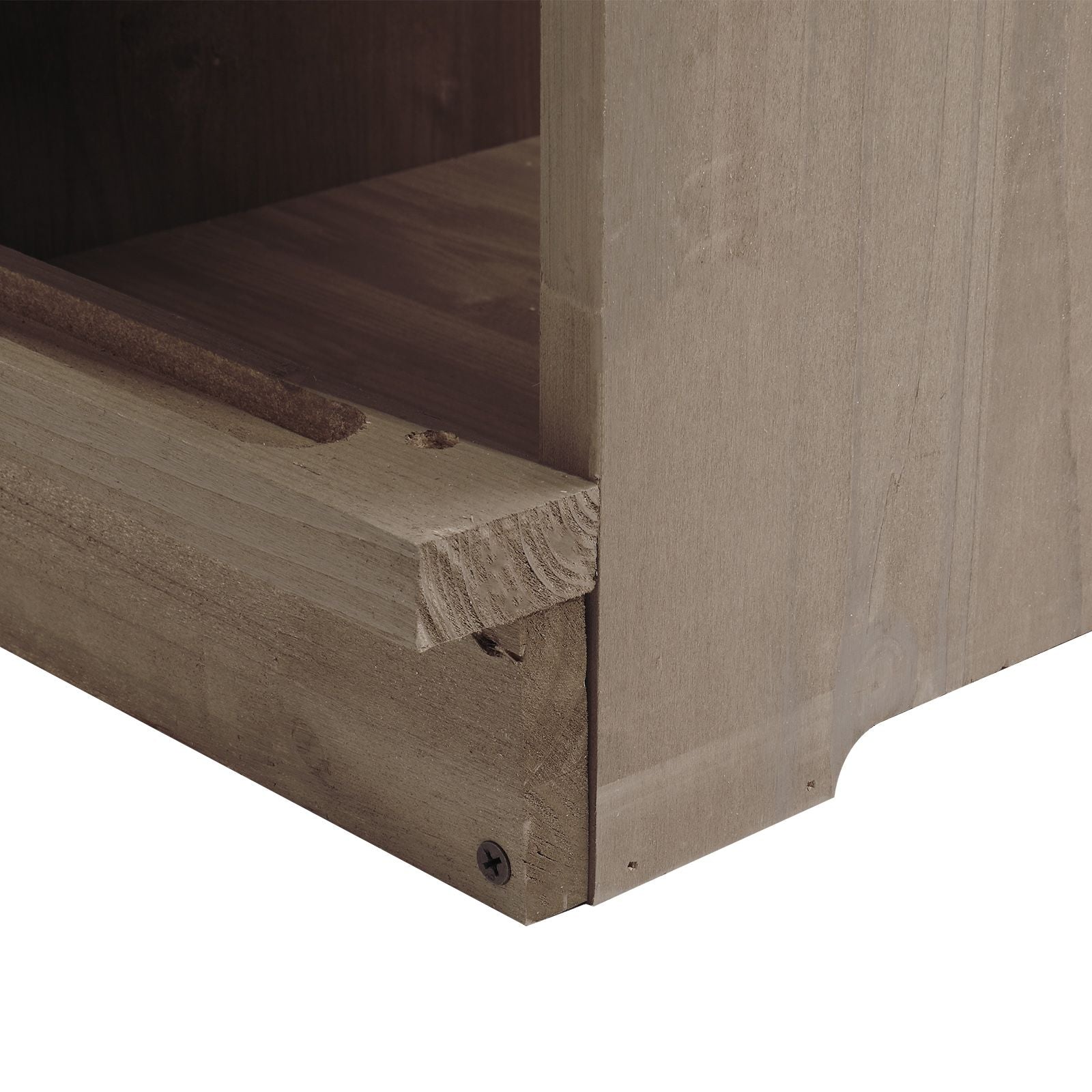 Nesting Boxes for Chickens, Wooden Chicken Nesting Box, Laying Eggs Nest Box for Chickens Hens Ducks, Gray, 3 Compartments