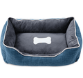 Non-Slip Plush Dog Bed with Detachable Washable Cover – Multi-Use for Small Dogs and Cats