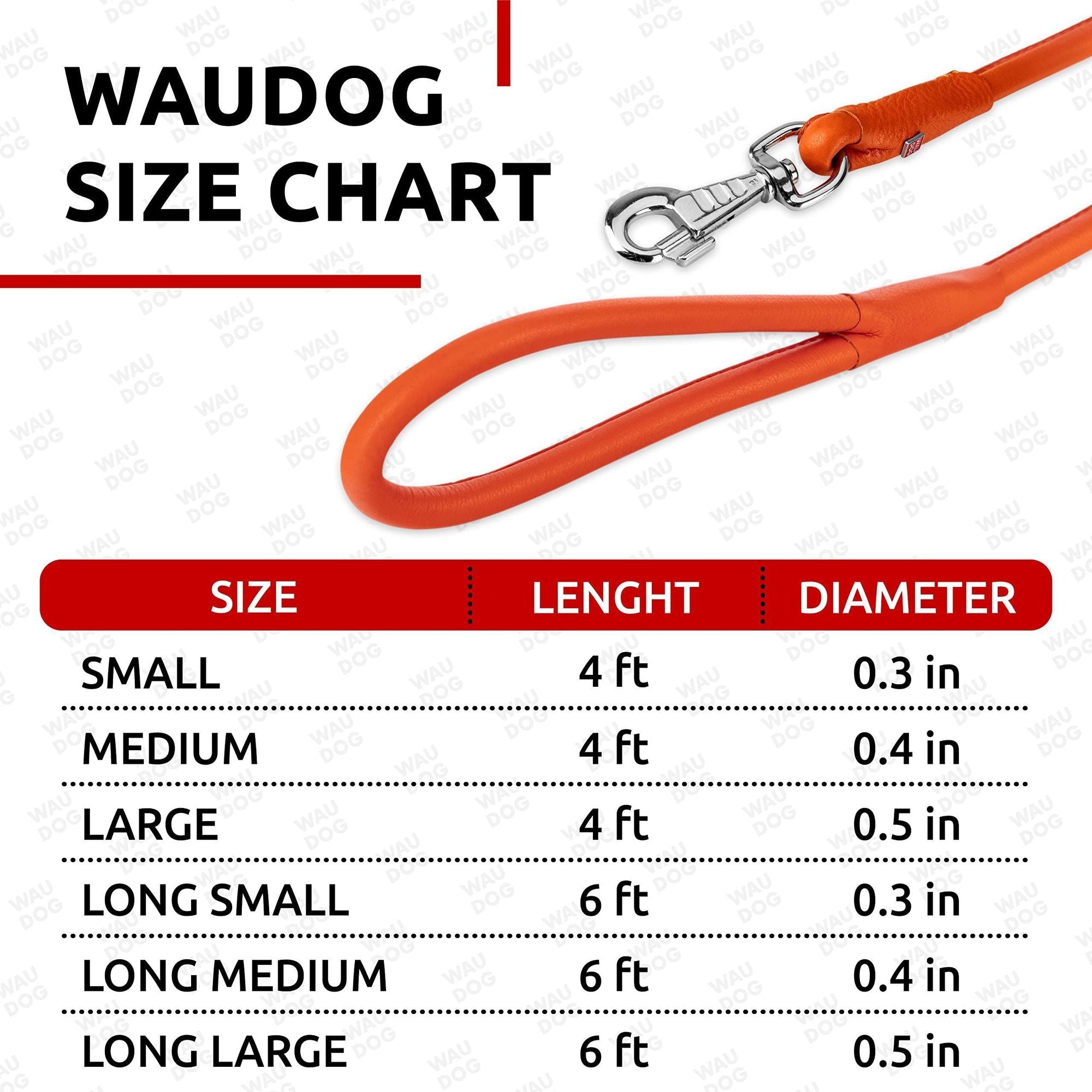 Refined Leather Dog Leash – Eye-Catching Colors, Comfortable Grip