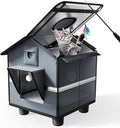 Magnetic Fortress Cat House: Weatherproof, Insulated, Secure Outdoor Shelter