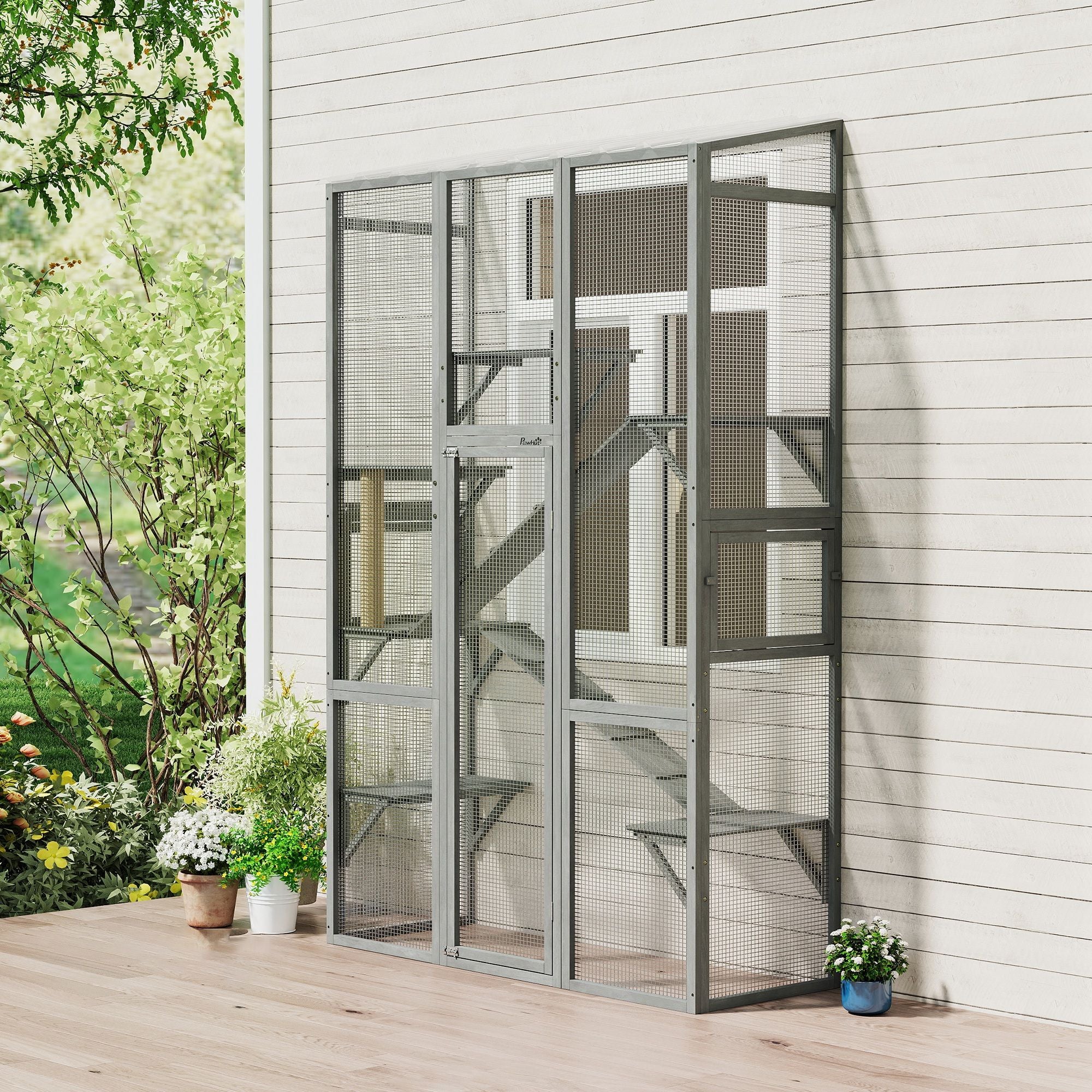 Expand Your Cat's World with a Spacious Outdoor Catio