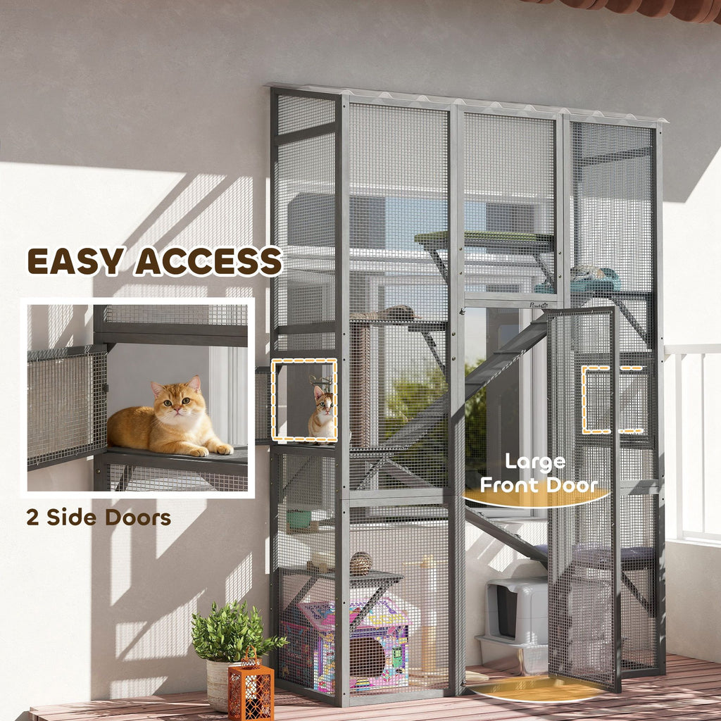 Expand Your Cat's World with a Spacious Outdoor Catio