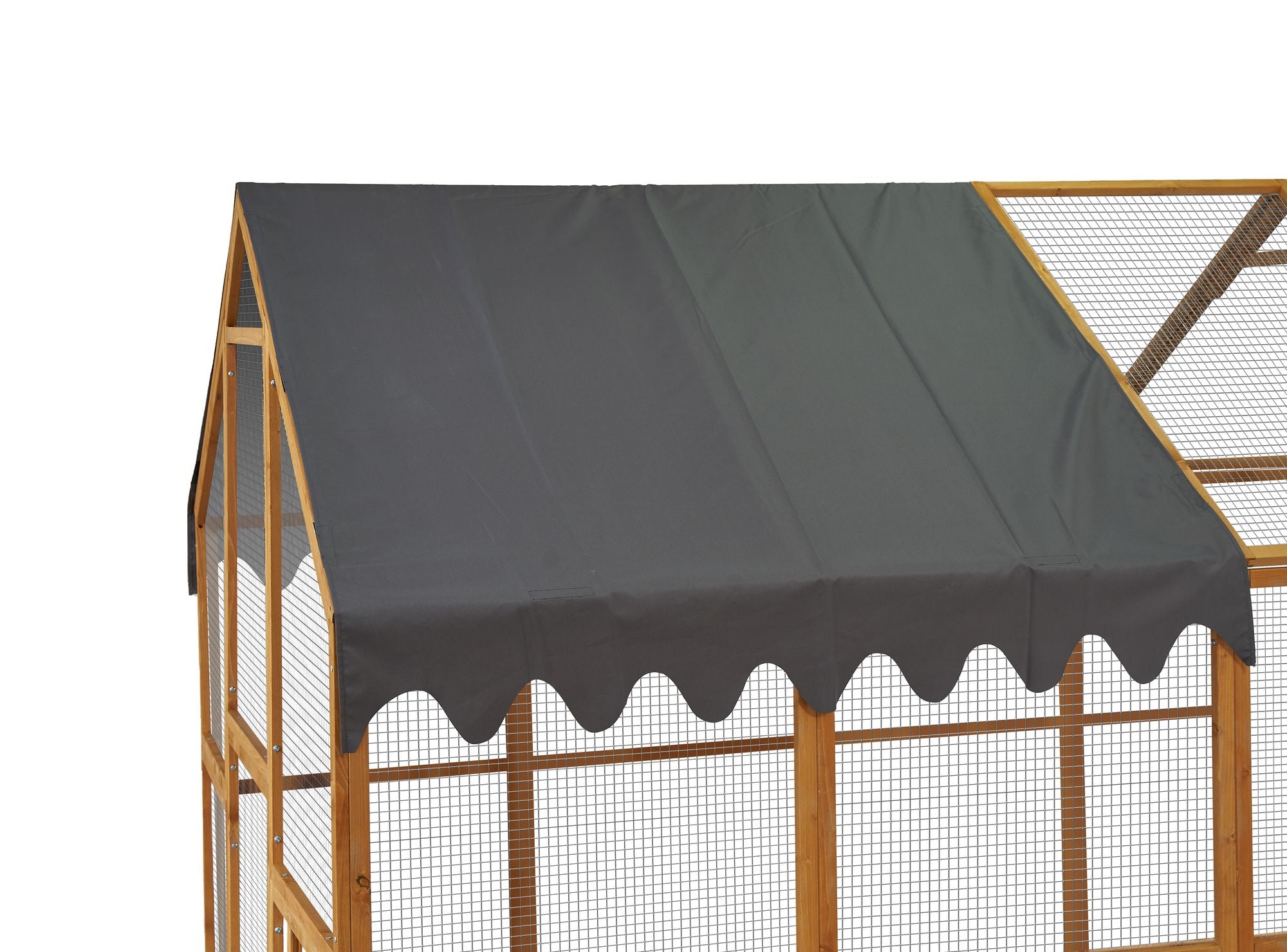 Outdoor Chicken Coop Enclosures 110" Large Kitten Playpen, Upgrade water-ready Cover