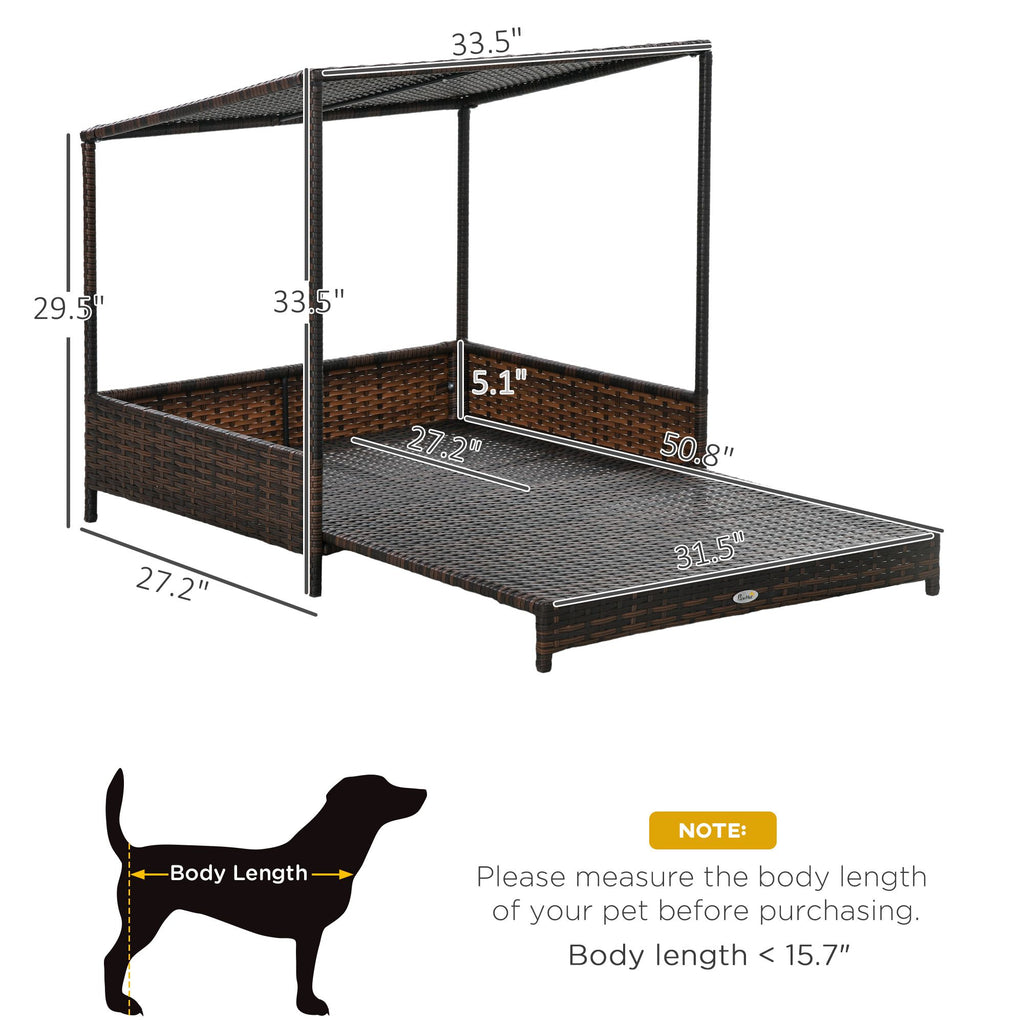 Give Your Pup a Cozy Retreat with This Expandable Wicker Dog Bed