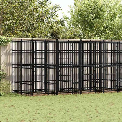 Spacious Outdoor Dog Kennel for Safe Play & Exercise