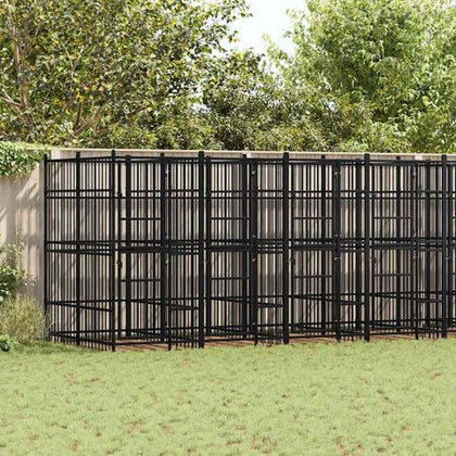 Give Your Dog a Secure Outdoor Retreat with This Spacious Kennel