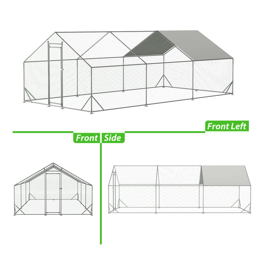 Give Your Flock a Spacious, Secure Outdoor Haven