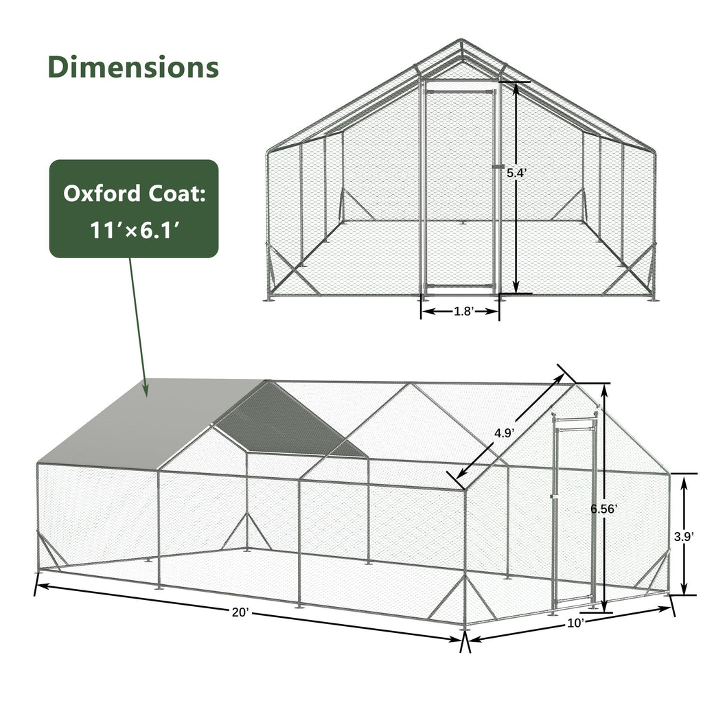 Give Your Flock a Spacious, Secure Outdoor Haven