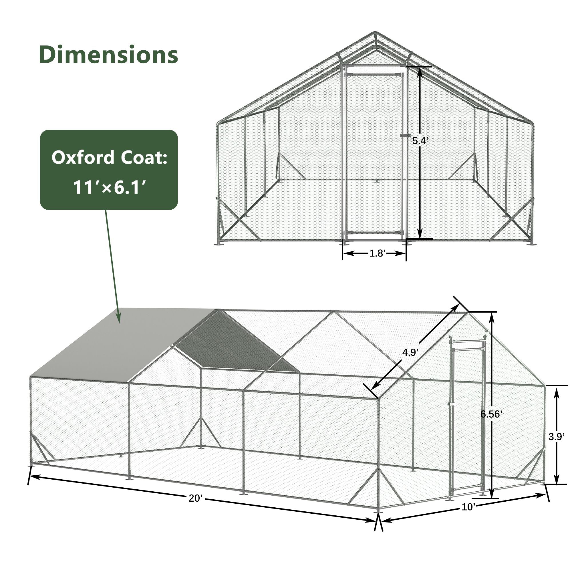 Give Your Flock a Spacious, Secure Outdoor Haven