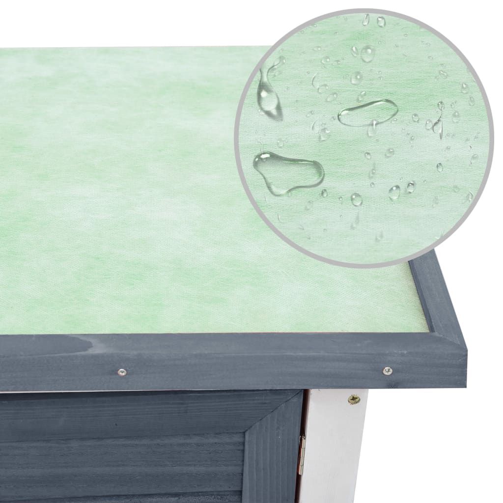 Spacious Outdoor Rabbit Hutch with Cozy Cubby and Ramp