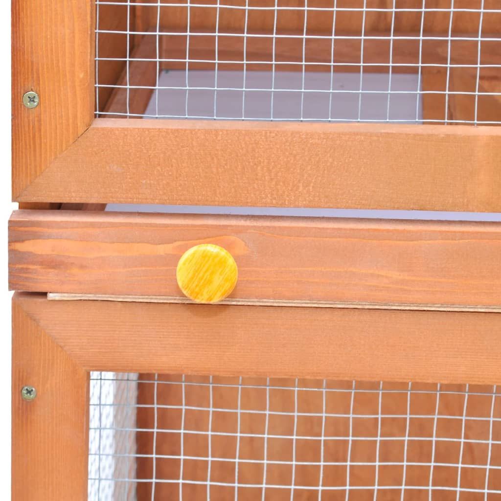 Outdoor Rabbit Hutch Small Animal House Pet Cage 1 Door furniture-style