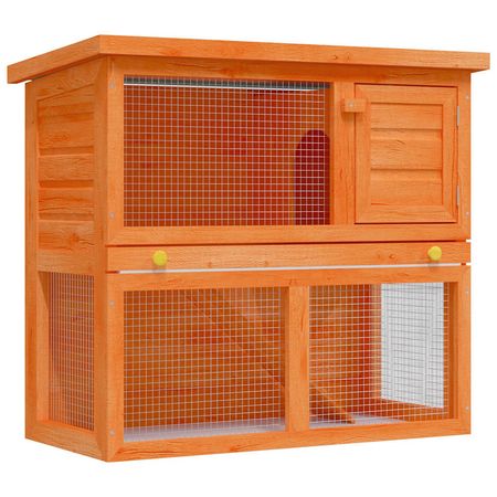 Outdoor Rabbit Hutch Small Pet Cage 1 Door furniture-style