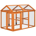 Spacious Modular Chicken Run for 1-3 Chickens
