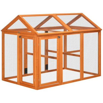 Spacious Modular Chicken Run for 1-3 Chickens