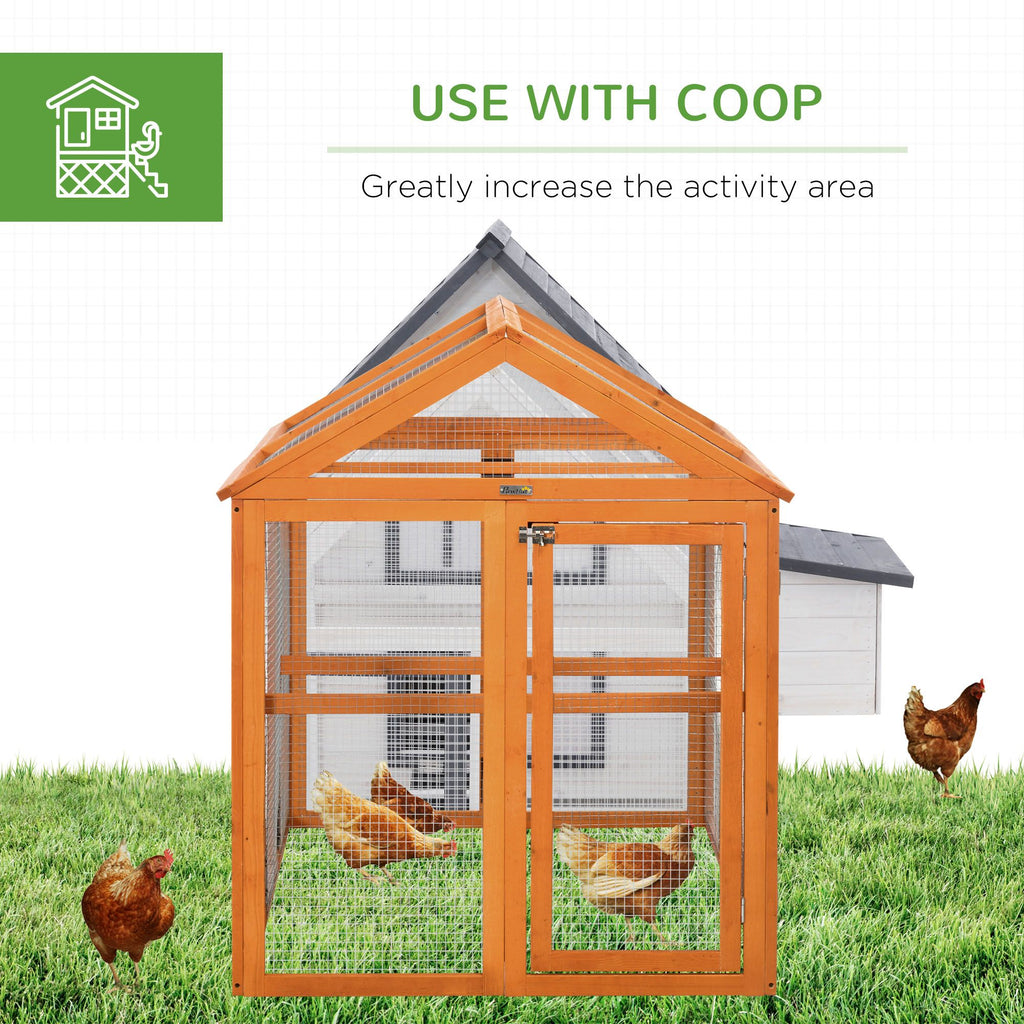 Spacious Modular Chicken Run for 1-3 Chickens