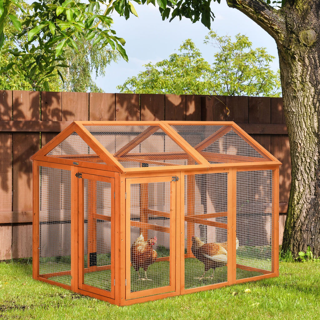 Spacious Modular Chicken Run for 1-3 Chickens