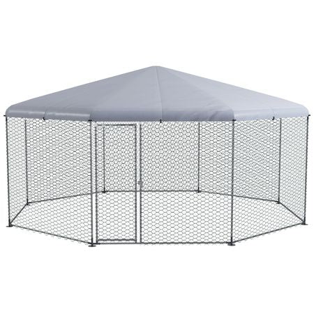 Spacious ² Chicken Coop with UV-Proof Roof and Lockable Door