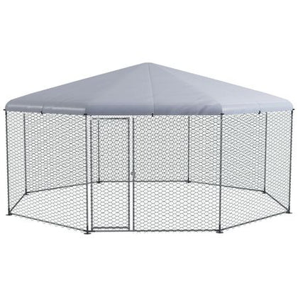 Spacious ² Chicken Coop with UV-Proof Roof and Lockable Door