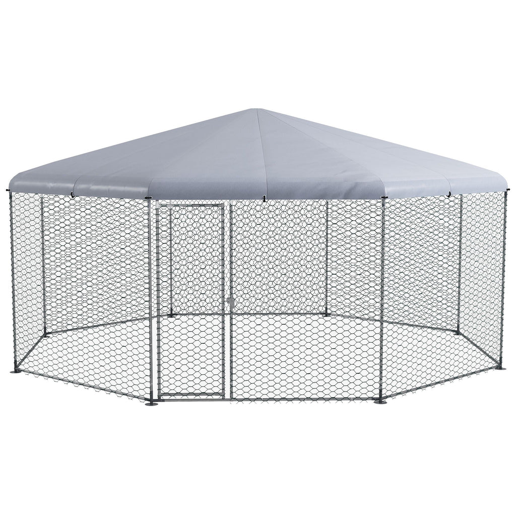 Spacious ² Chicken Coop with UV-Proof Roof and Lockable Door