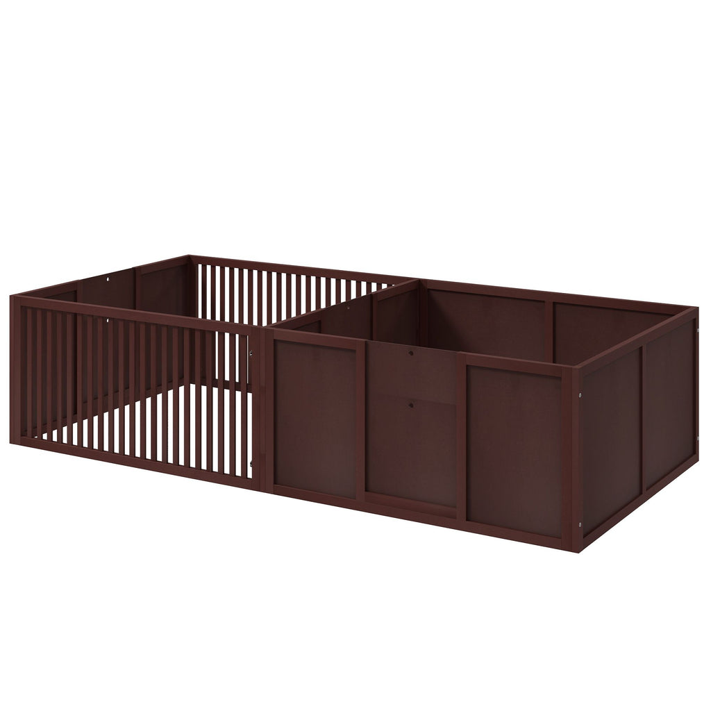 Spacious Whelping Box with Two Rooms for Mother Dog Comfort