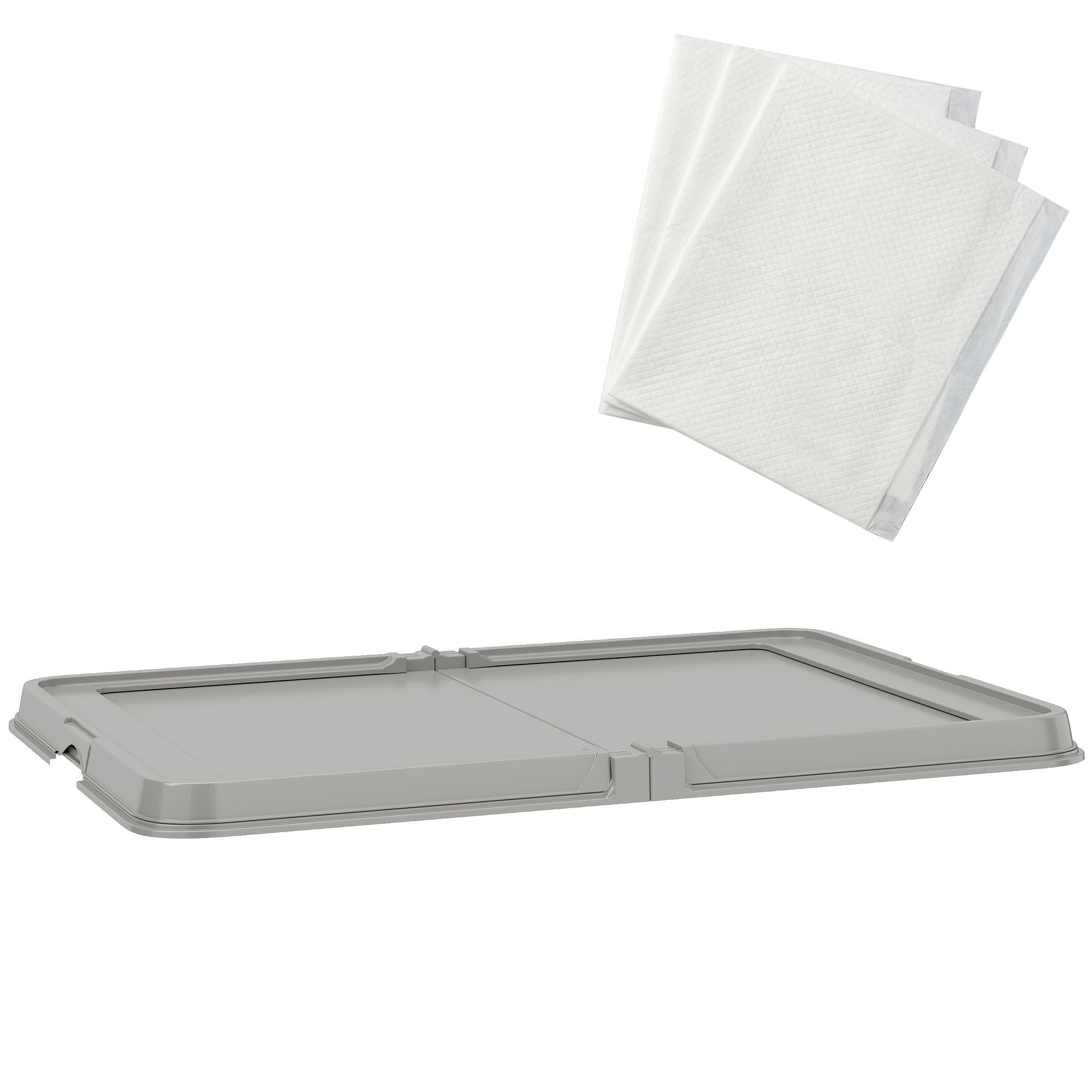 Dual-Mode Pee Pad Holder: Cleaner Floors, Happier Dog