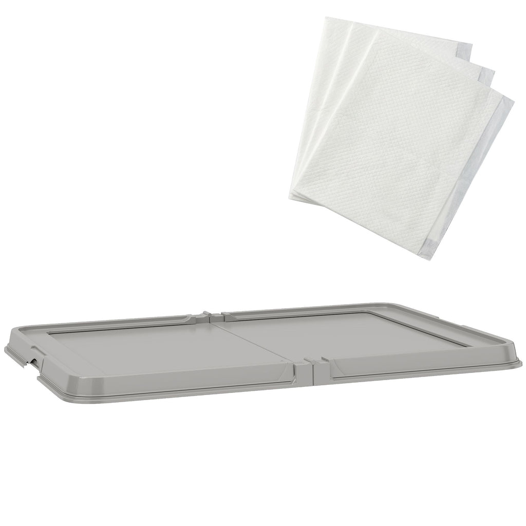 Dual-Mode Pee Pad Holder: Cleaner Floors, Happier Dog
