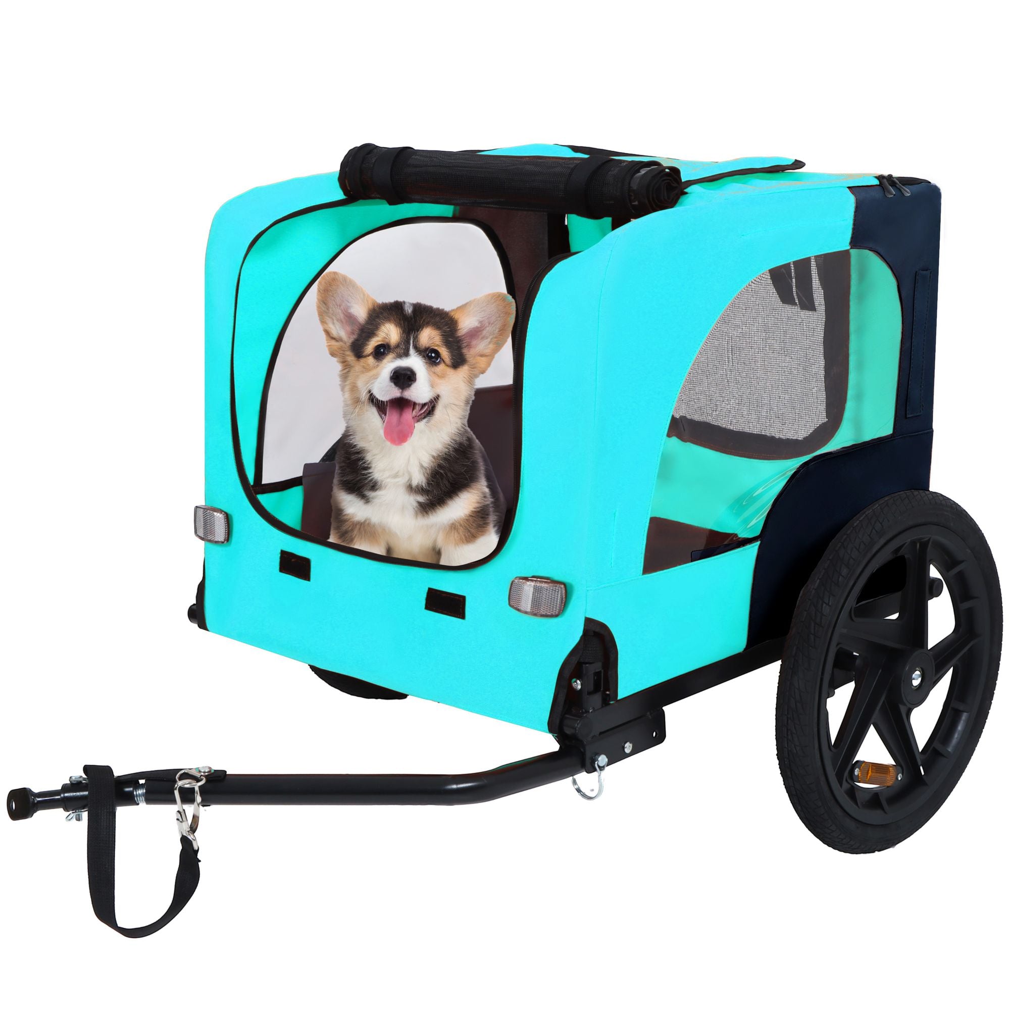 Turn Every Bike Ride into a Tail-Wagging Adventure with Our Pet Bike Trailer!