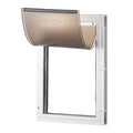 Weatherproof Pet Door with Aluminum Frame and Lock System