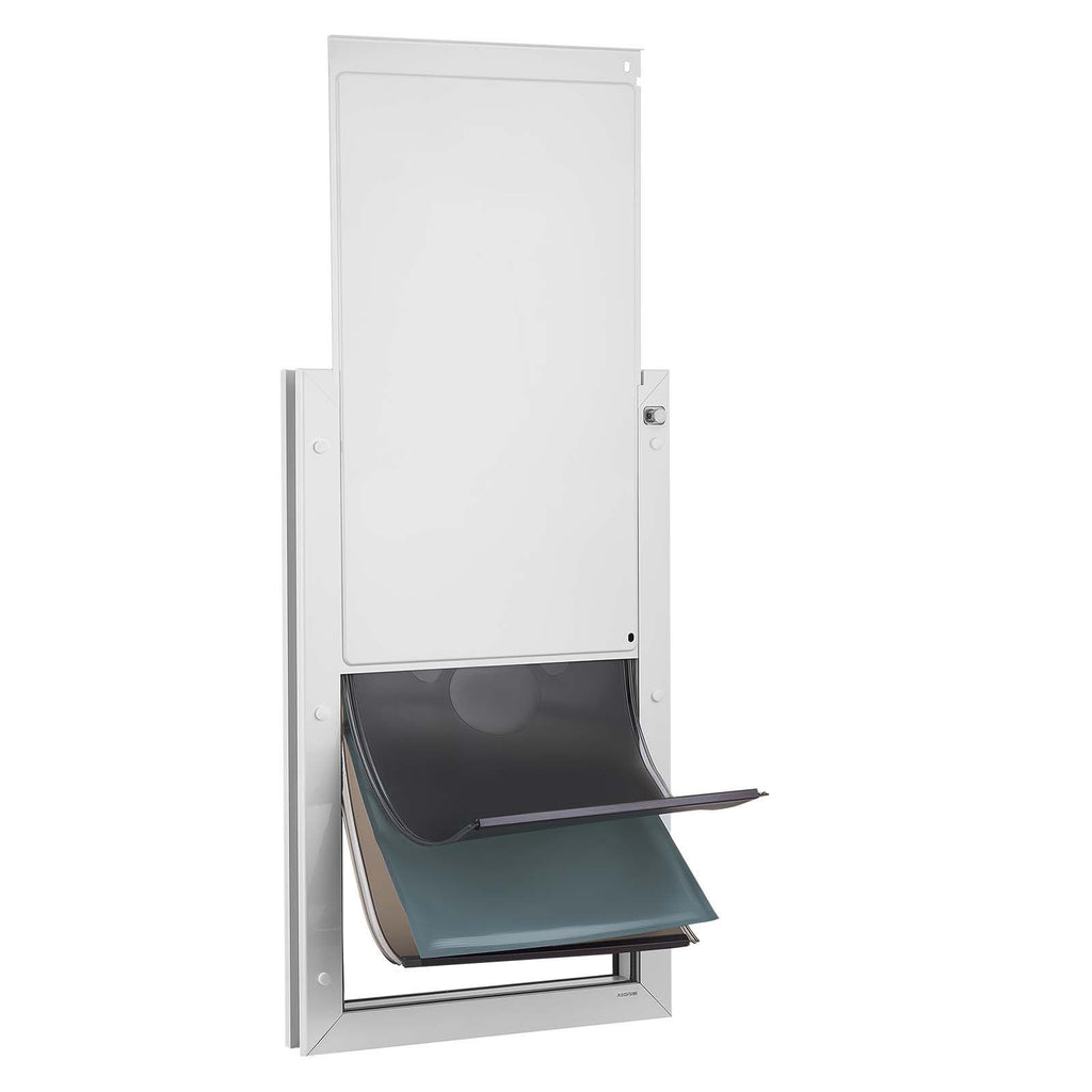 X-Large Pet Door with Magnetic Flaps and structured Frame – Easy In-and-Out for Dogs