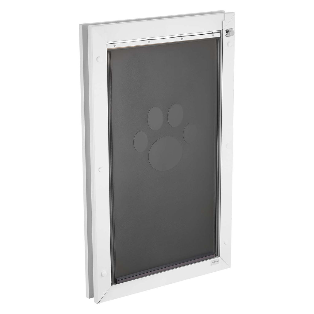 X-Large Pet Door with Magnetic Flaps and structured Frame – Easy In-and-Out for Dogs