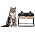 Adjustable Elevated Pet Feeder with Stainless Steel Bowls – Neck & Joint Support for Cats & Dogs