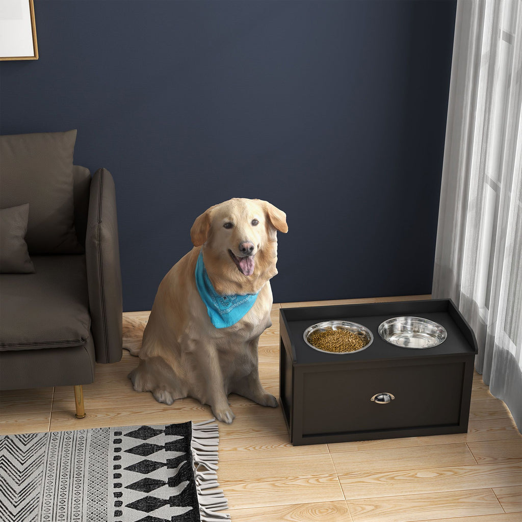 Elevate Your Dog's Mealtime with a Stylish Raised Feeding Station
