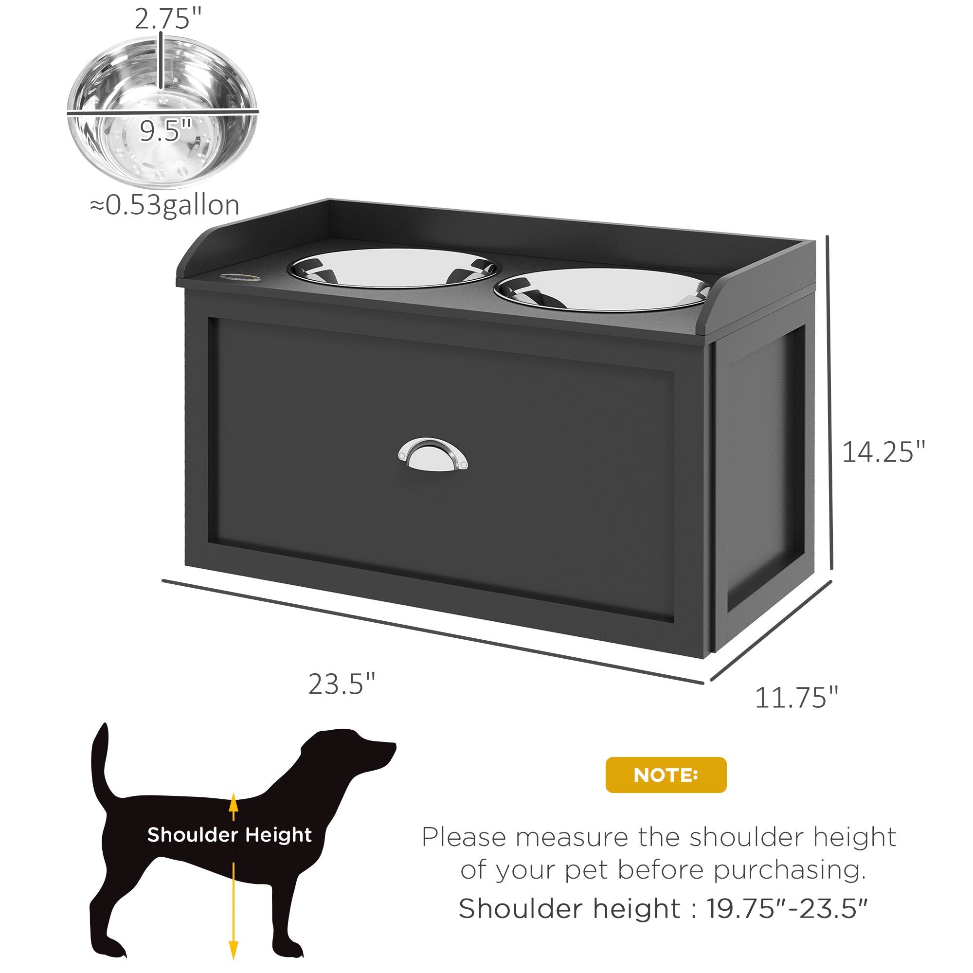 Elevate Your Dog's Mealtime with a Stylish Raised Feeding Station