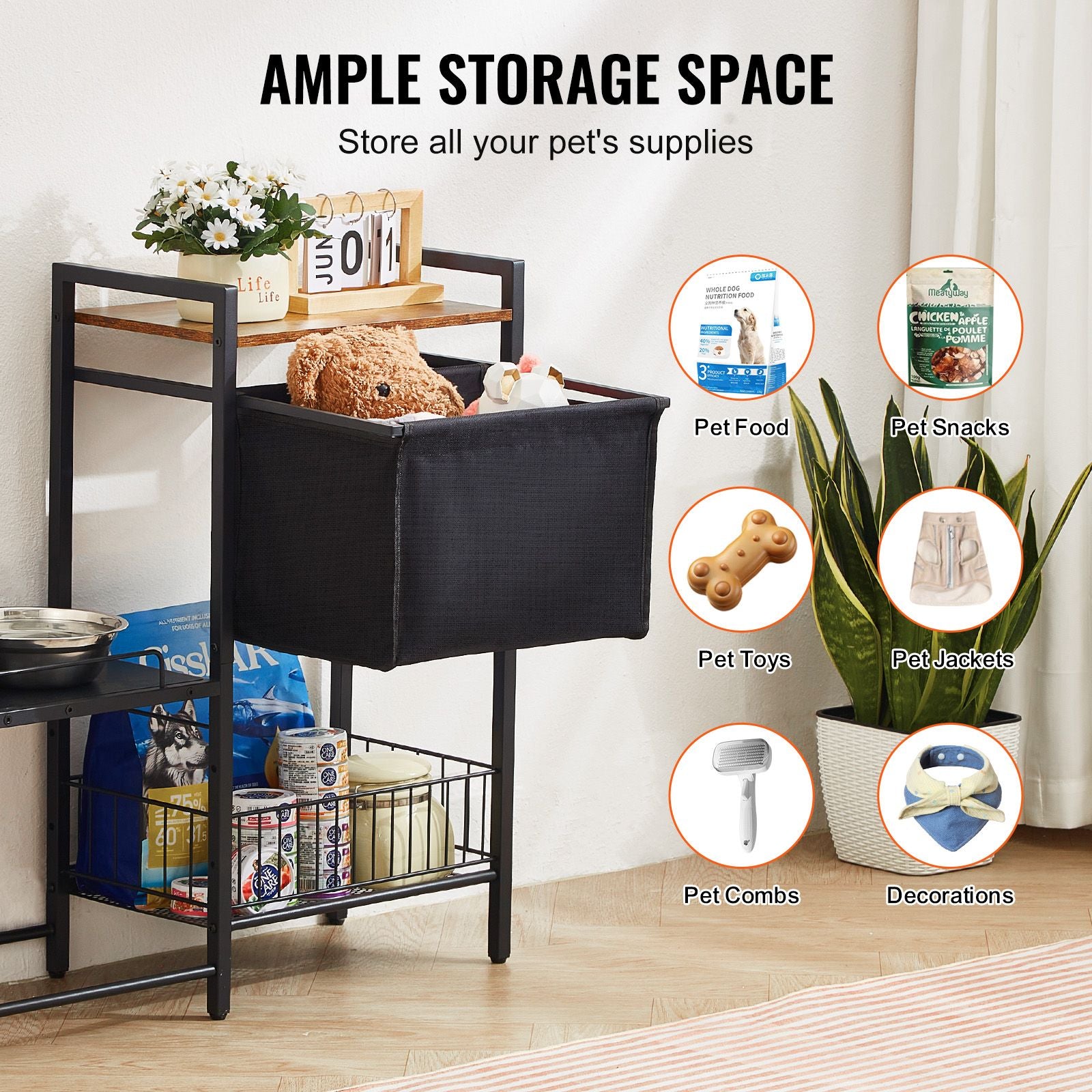 Elevate Your Pet's Dining Experience with Our Versatile Feeding Station