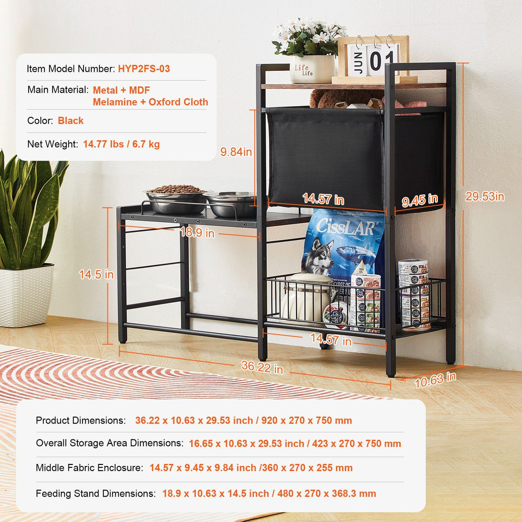 Elevate Your Pet's Dining Experience with Our Versatile Feeding Station
