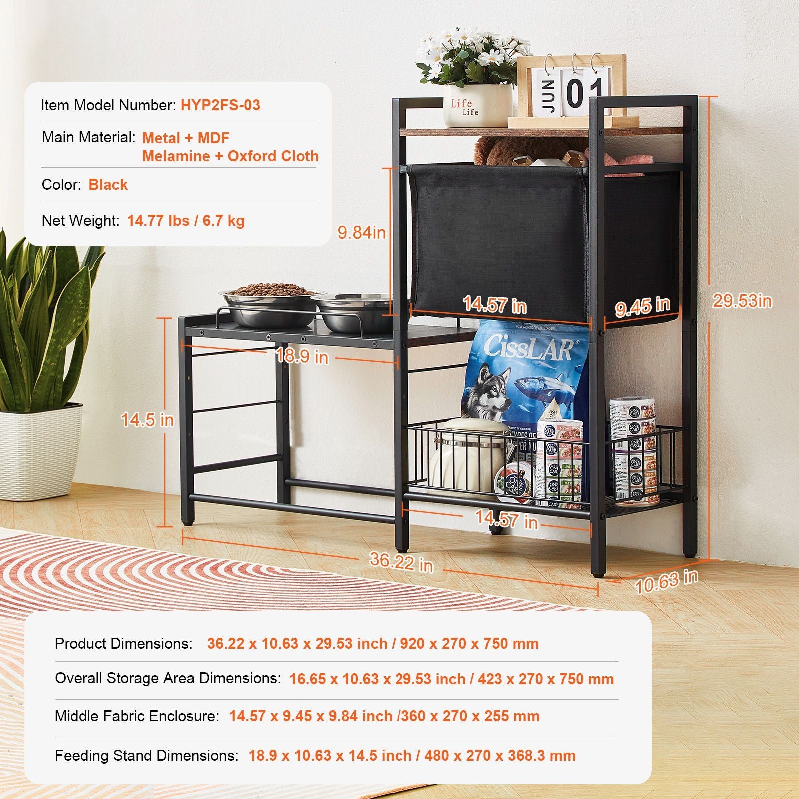 Elevate Your Pet's Dining Experience with Our Versatile Feeding Station